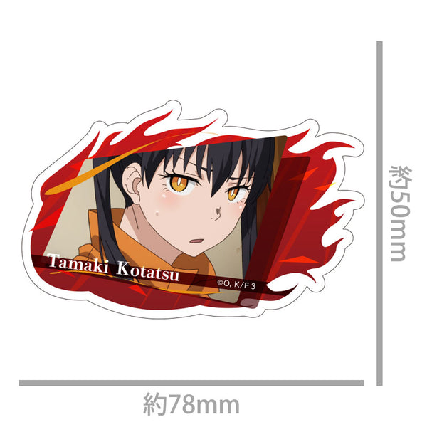 [Pre-order]  Tamaki Kotatsu  - Fire Force Season 3 Diecut Sticker