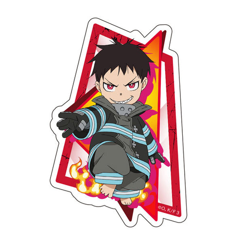 [Pre-order] Shinra Kusakabe - Fire Force Season 3 Mini Chara Diecut Sticker