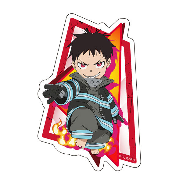 [Pre-order] Shinra Kusakabe - Fire Force Season 3 Mini Chara Diecut Sticker