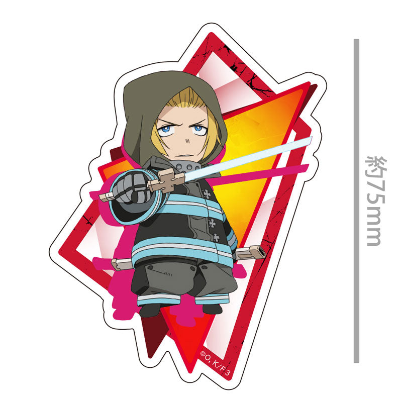 [Pre-order] Arthur Boyle - Fire Force Season 3 Mini Chara Diecut Sticker