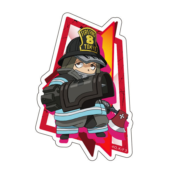 [Pre-order] Akitaru Oubi - Fire Force Season 3 Mini Chara Diecut Sticker