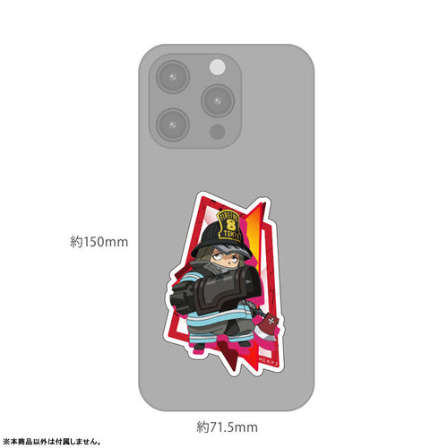 [Pre-order] Akitaru Oubi - Fire Force Season 3 Mini Chara Diecut Sticker