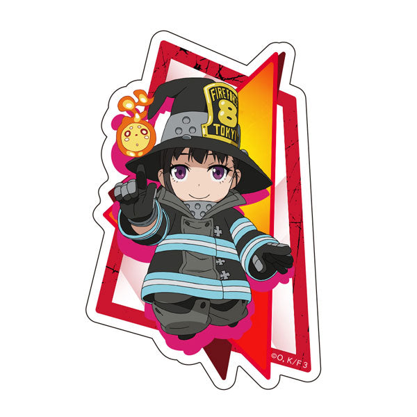 [Pre-order] Maki Oze - Fire Force Season 3 Mini Chara Diecut Sticker
