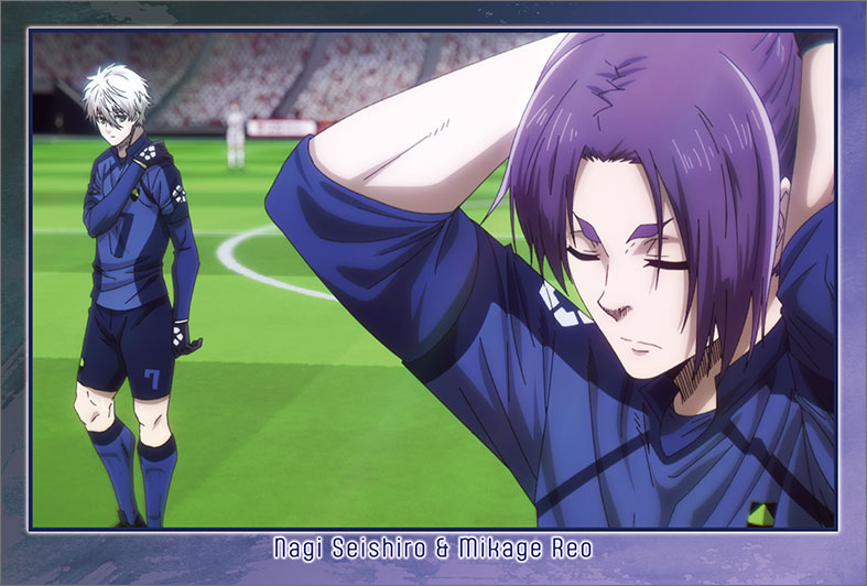 [Pre-order] Seishirou Nagi & Reo Mikage - Blue Lock 2nd Season Postcard Set