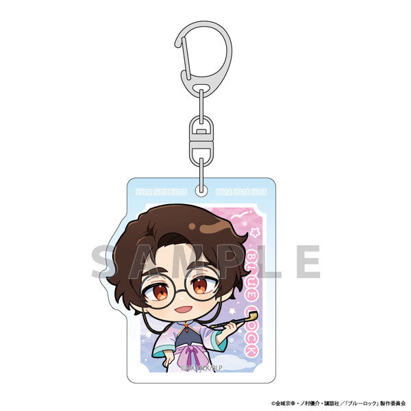 [Pre-order] Kenyu Yukimiya / Dreamy Chinese Style - Blue Lock Acrylic Keychain
