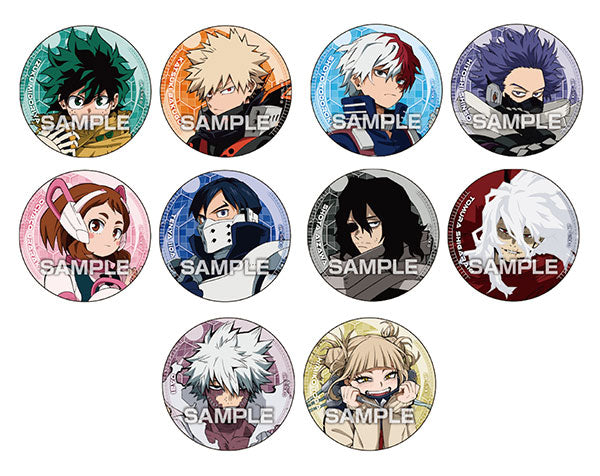 [Pre-order] My Hero Academia - Tin Badge Collection Gum (CANDY TOY)