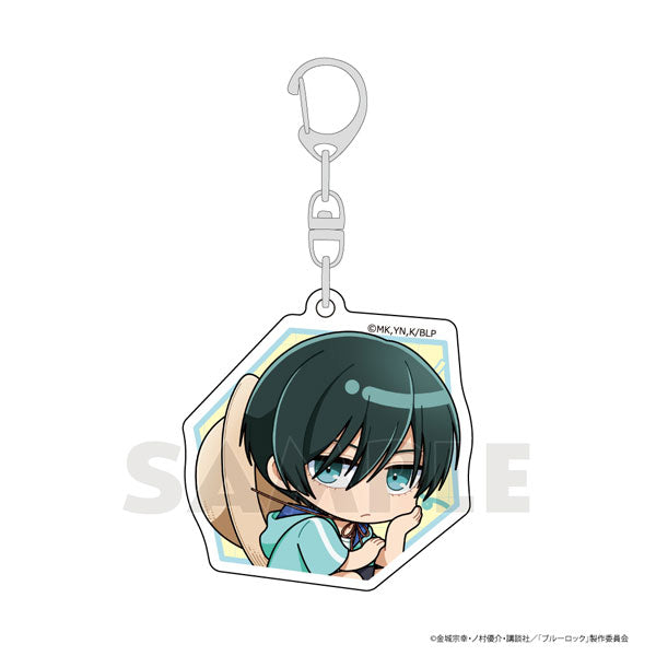 [Pre-order] Rin Itoshi / Vacation 2 - Blue Lock Acrylic Keychain