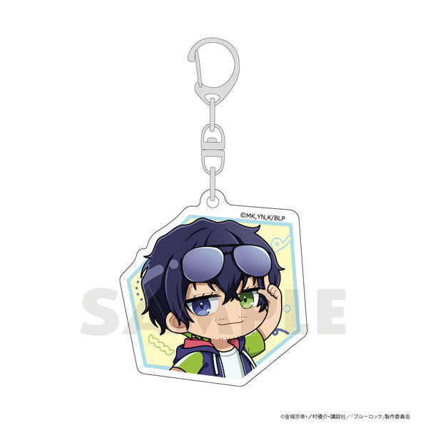 [Pre-order] Oliver Aiku / Vacation 2 - Blue Lock Acrylic Keychain