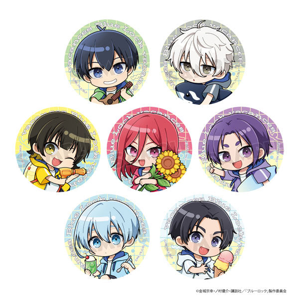 [Pre-order] Blue Lock - Trading Tin Badge (Vacation 2 / ver.A)