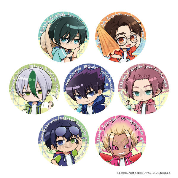 [Pre-order] Blue Lock - Trading Tin Badge (Vacation 2 / ver.B)