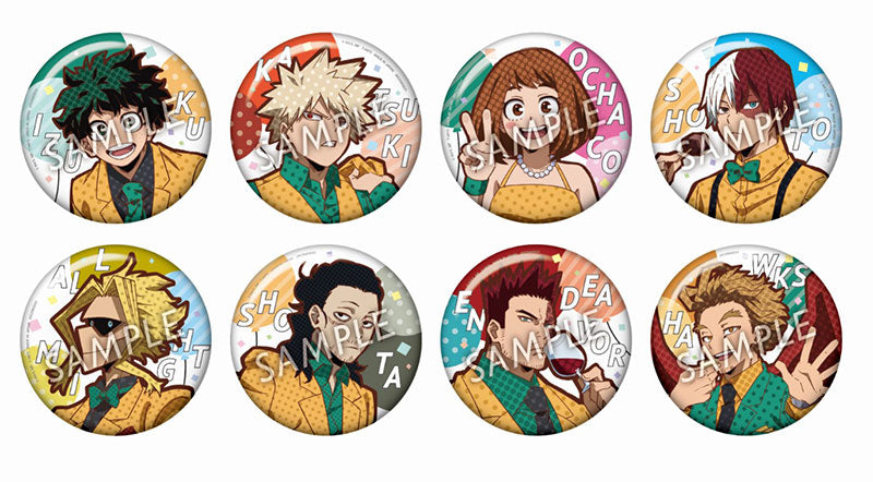 [Pre-order] My Hero Academia - Color Palette Party Time! Trading Tin Badge