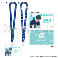 [Pre-order] Blue Lock - Neck Strap & Name Card Set Clinic ver.