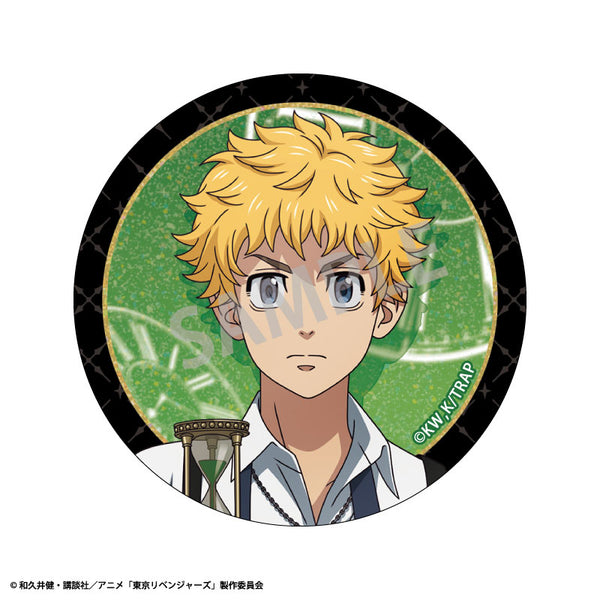 [Pre-order] Tokyo Revengers - Monotone Coordinate x Watch Trading Glitter Tin Badges