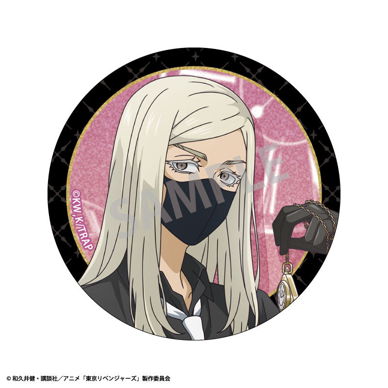 [Pre-order] Tokyo Revengers - Monotone Coordinate x Watch Trading Glitter Tin Badges