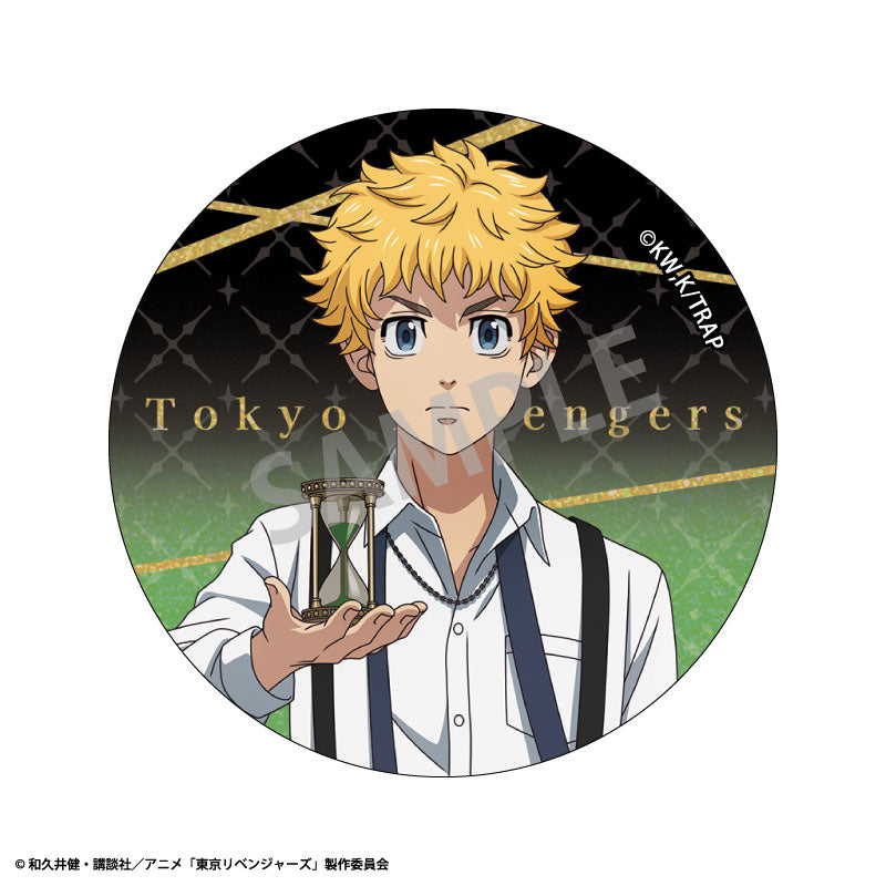 [Pre-order] Tokyo Revengers - Monotone Coordinate x Watch Trading Glitter Tin Badges