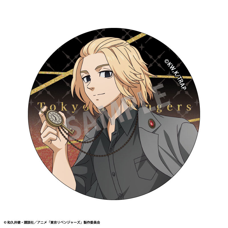 [Pre-order] Tokyo Revengers - Monotone Coordinate x Watch Trading Glitter Tin Badges