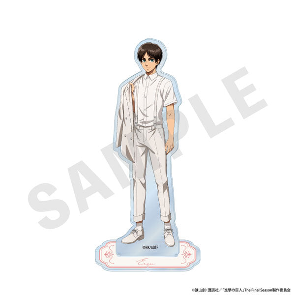 [Pre-order] Eren - Attack on Titan White Coordinate Series Acrylic Stand