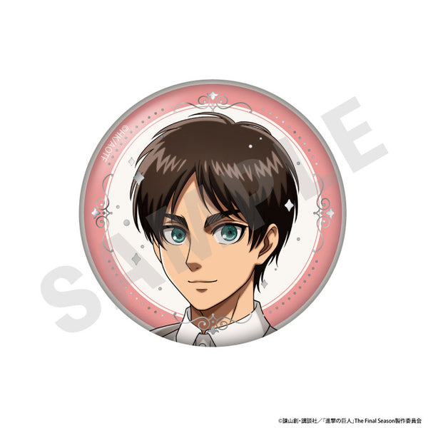 [Pre-order] Attack on Titan - White Coordinate Series Shiny Trading Tin Badges
