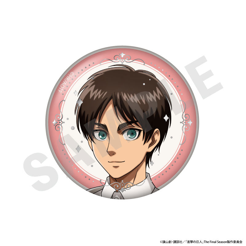 [Pre-order] Attack on Titan - White Coordinate Series Shiny Trading Tin Badges