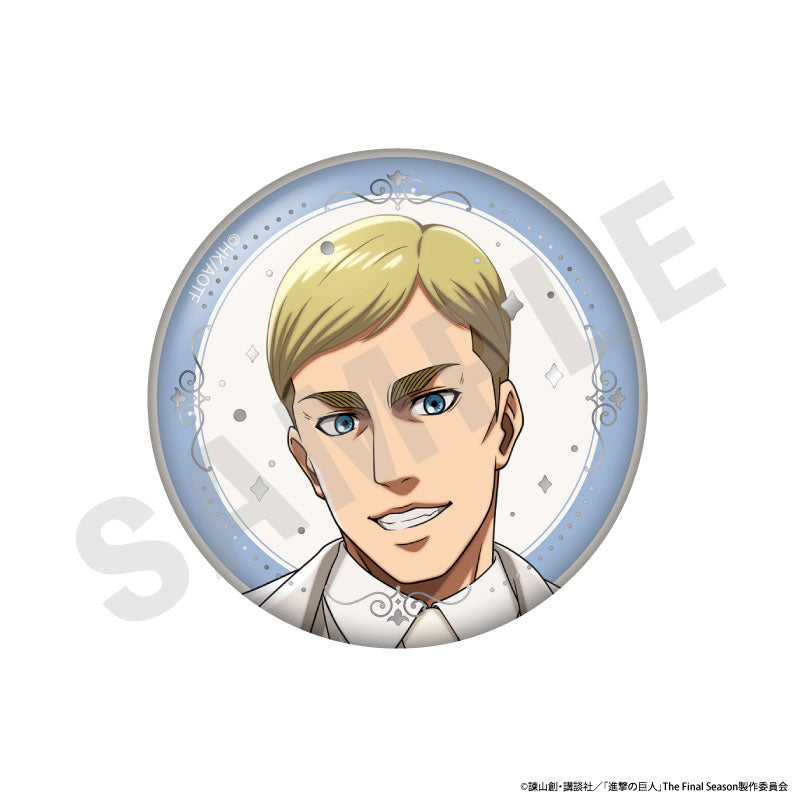 [Pre-order] Attack on Titan - White Coordinate Series Shiny Trading Tin Badges