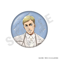 [Pre-order] Attack on Titan - White Coordinate Series Shiny Trading Tin Badges