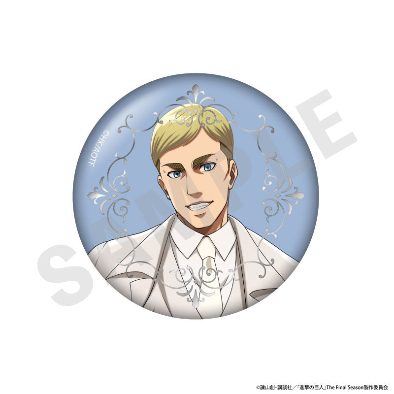 [Pre-order] Attack on Titan - White Coordinate Series Shiny Trading Tin Badges