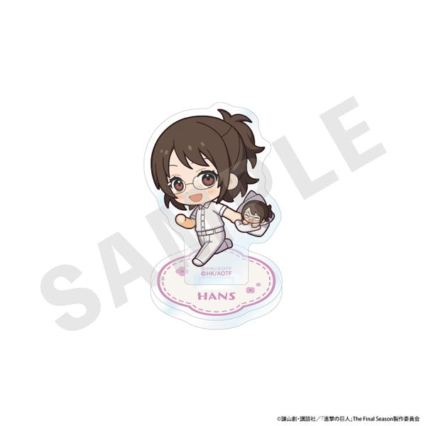 [Pre-order] Hange - Attack on Titan Mini Chara White Coordinate Series Acrylic Stand