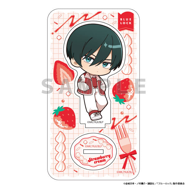 [Pre-order] Rin Itoshi / Strawberry Cream - Blue Lock Acrylic Stand