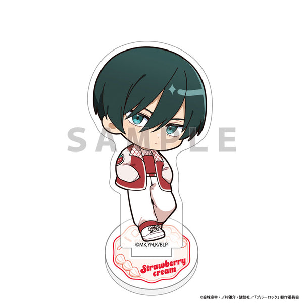 [Pre-order] Rin Itoshi / Strawberry Cream - Blue Lock Acrylic Stand
