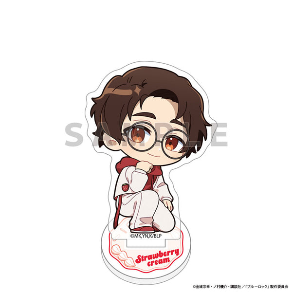[Pre-order] Kenyu Yukimiya / Strawberry Cream - Blue Lock Acrylic Stand