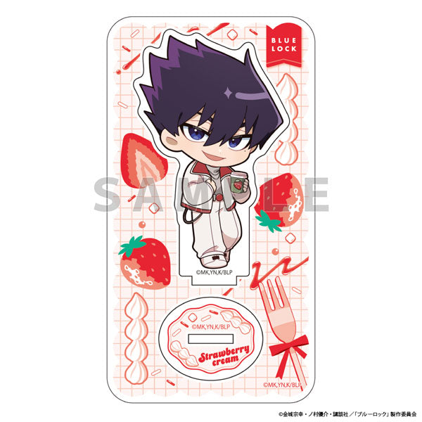 [Pre-order] Tabito Karasu / Strawberry Cream - Blue Lock Acrylic Stand