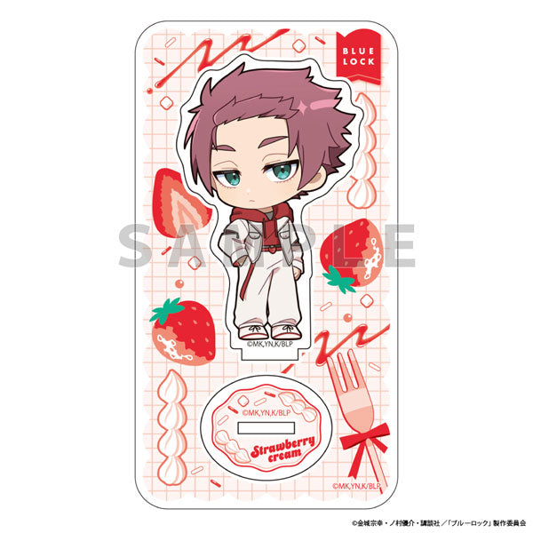 [Pre-order] Sae Itoshi / Strawberry Cream - Blue Lock Acrylic Stand