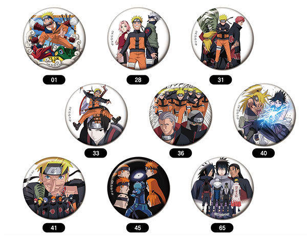 [Pre-order] NARUTO Shippuden - CAN Badge -NARUTO 72 series