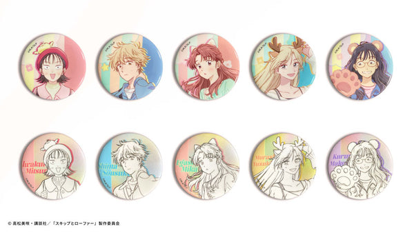 [Pre-order] Skip and Loafer - AFORCE x DRAGON HORSE Amusement Park Ver. Trading Tin Badges
