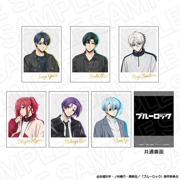 [Pre-order] Blue Lock - Instant Photo Style Bromide (Glossy Card) (Blind) casual ver.