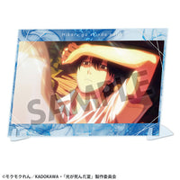 [Pre-order] Yoshiki Tsujinaka - The Summer Hikaru Died A6 Visual Acrylic Plate