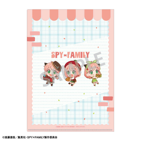 [Pre-order] Spy x Family - A4 Single Clear File B Food New Illustration