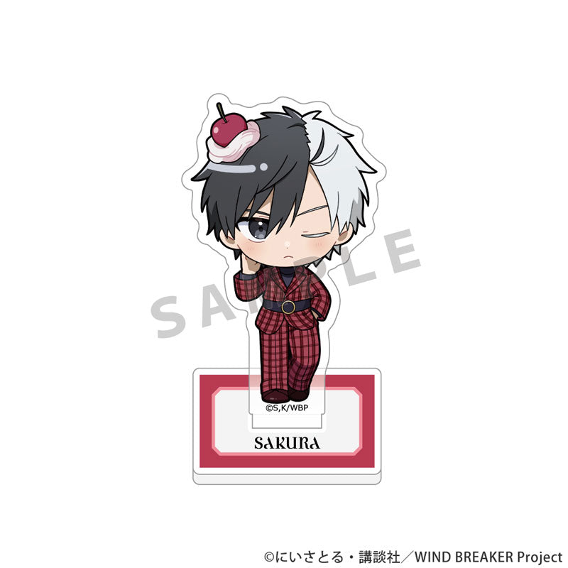 [Pre-order] Haruka Sakura / Cherry and Whipped Cream - WIND BREAKER Acrylic Stand
