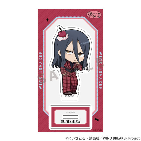 [Pre-order] Kyoutarou Sugishita / Cherry and Whipped Cream - WIND BREAKER Acrylic Stand