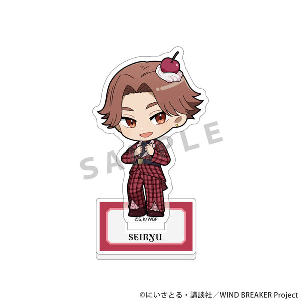 [Pre-order] Seiryu Sakaki / Cherry and Whipped Cream - WIND BREAKER Acrylic Stand