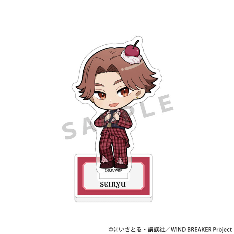 [Pre-order] Seiryu Sakaki / Cherry and Whipped Cream - WIND BREAKER Acrylic Stand