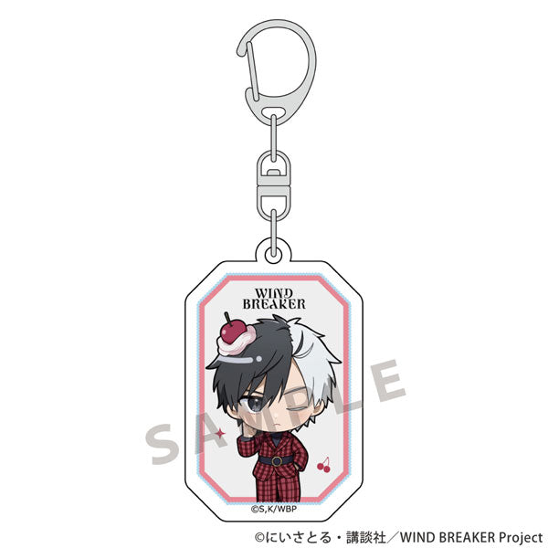 [Pre-order] Haruka Sakura / Cherry and Whipped Cream - WIND BREAKER Acrylic Keychain