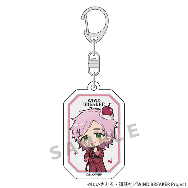 [Pre-order] Mitsuki Kiryu / Cherry and Whipped Cream - WIND BREAKER Acrylic Keychain