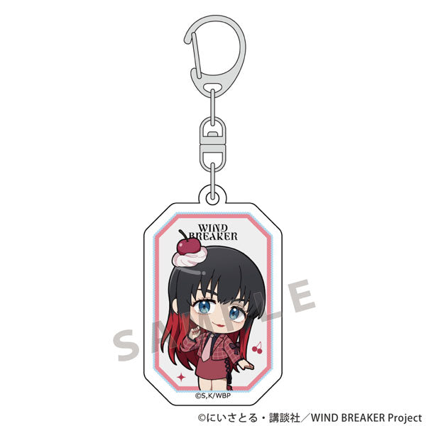 [Pre-order] Tasuku Tsubakino / Cherry and Whipped Cream - WIND BREAKER Acrylic Keychain
