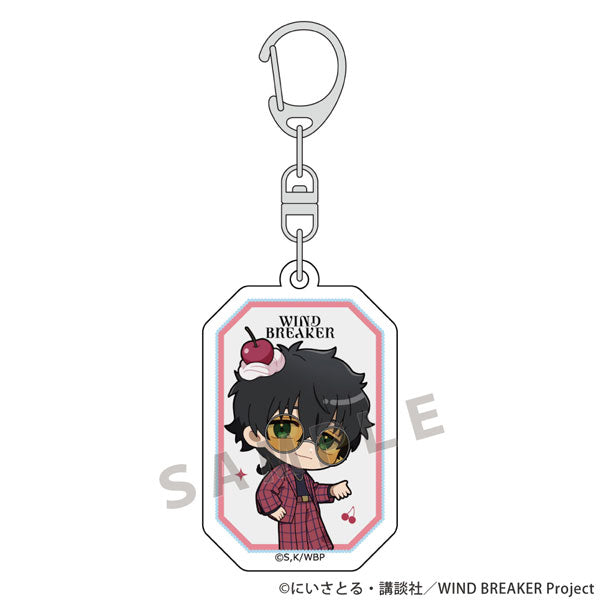 [Pre-order] Jou Togame / Cherry and Whipped Cream - WIND BREAKER Acrylic Keychain