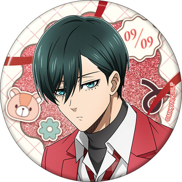 [Pre-order] Rin Itoshi / Valentine - Blue Lock 2nd Season Big Glitter Tin Badge