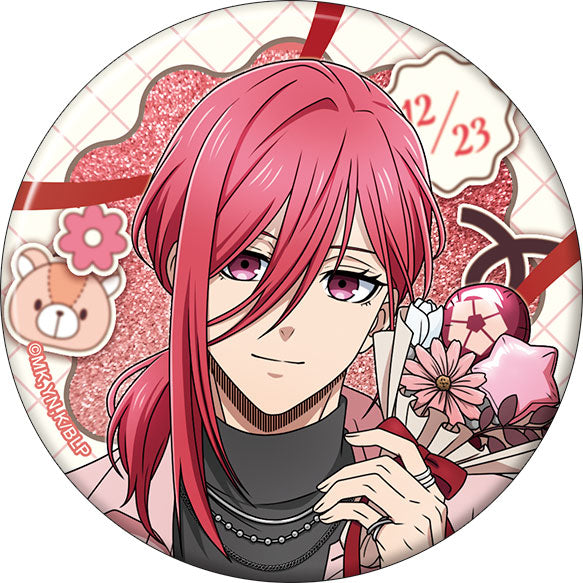 [Pre-order] Hyouma Chigiri / Valentine - Blue Lock 2nd Season Big Glitter Tin Badge