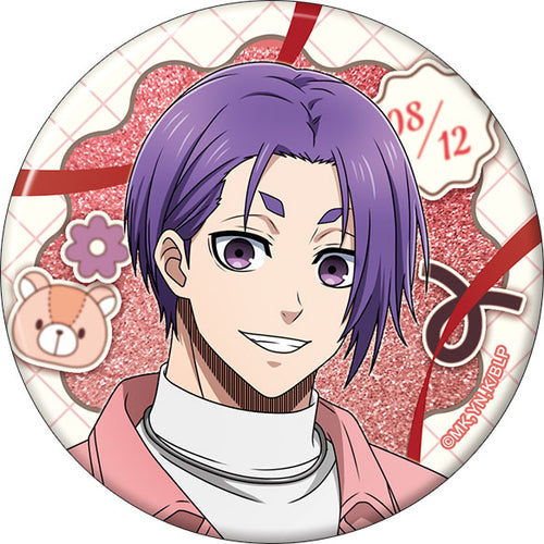 [Pre-order] Reo Mikage / Valentine - Blue Lock 2nd Season Big Glitter Tin Badge