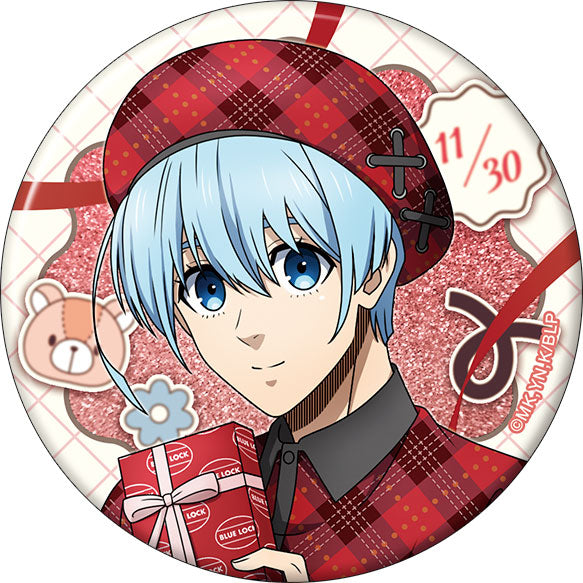 [Pre-order] Yo Hiori / Valentine - Blue Lock 2nd Season Big Glitter Tin Badge