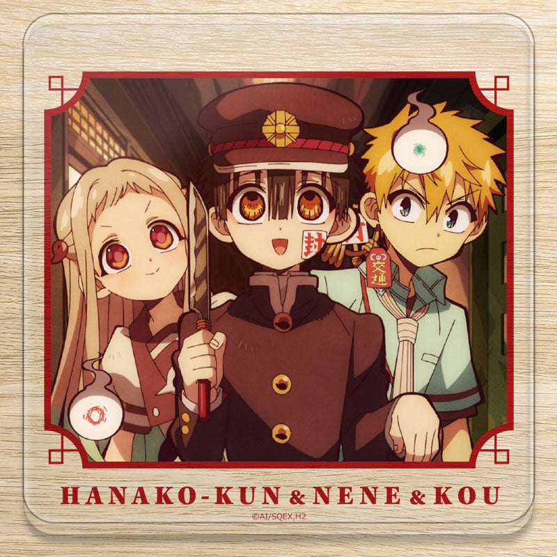 [Pre-order] Hanako-kun & Nene Yashiro & Kou Minamoto - Toilet-bound Hanako-kun 2 Acrylic Coaster